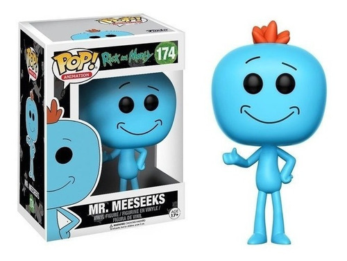 Funko Pop Mr. Meeseeks 174 Rick And Morty Baloo Toys