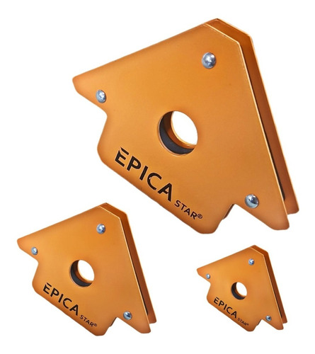 Set 3 Escuadras Magneticas Soldar 75lb 50lb 25lb Epica Star 