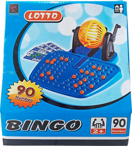 Juego Bingo Salón Mesa Familiar Balotera ¡ Didáctico!