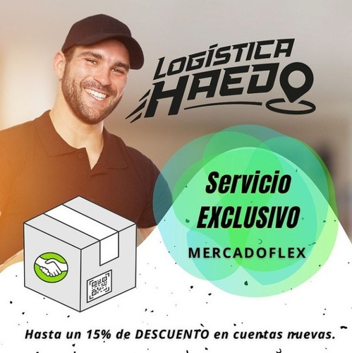 Imagen 3 de 5 de Mensajeria Moto Mercado Envios Flex Motomensajeria