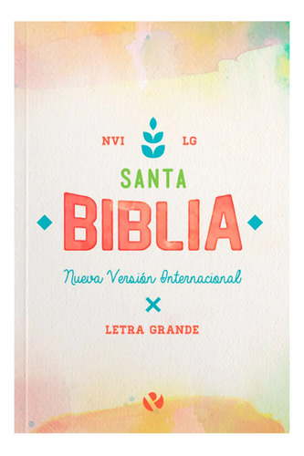Biblia Letra Grande Nvi - Tapa Rustica Madera