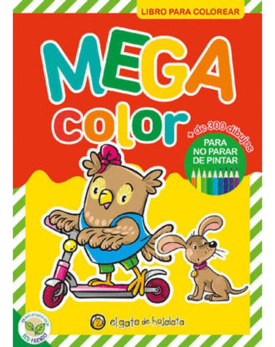 Libro:: Mega Color (rojo)