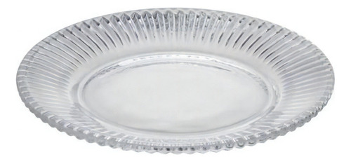 Prato Para Sobremesa De Cristal Renaissance Lyor 19cm