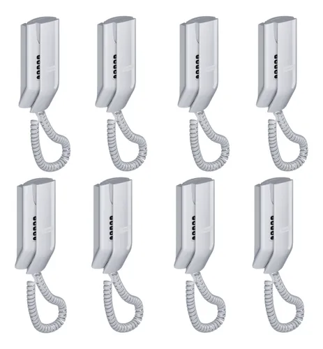 Portero eléctrico Intelbras COLLECTIVE 8i + 8 TDMI 300 negro