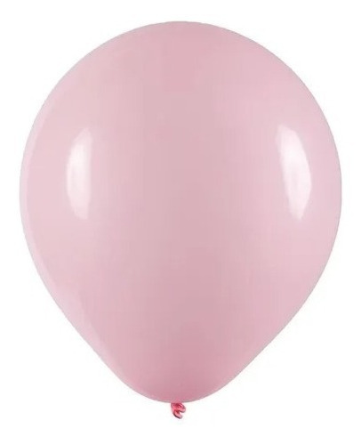 Kit 100 Balão Bexiga N° 9  Liso Rosa Látex
