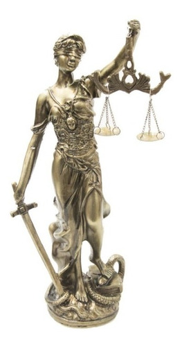 Dama De La Justicia Mediana Plateada  Demialma