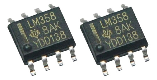 Amplificador Operacional Lm358 358 Lm358  Smd Sop-8   Gp