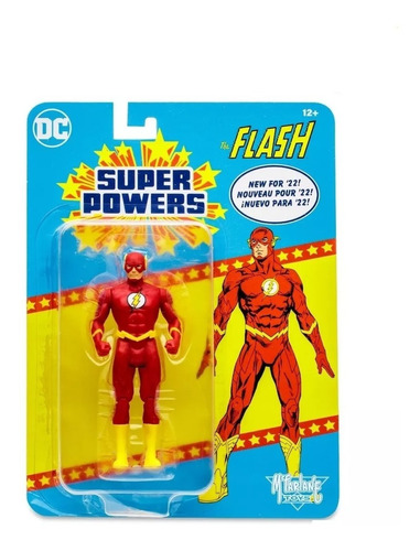 Dc Comics Super Powers Rebirth The Flash '22! Mcfarlane Toys