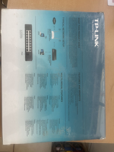 Conmutador Tp-link Tl-sf1016d