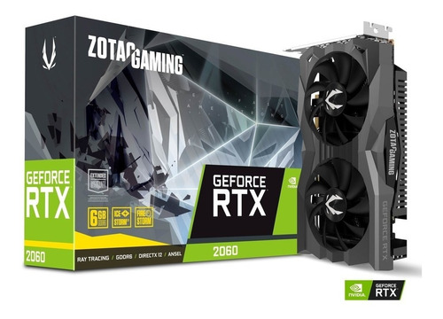 Placa De Video Geforce Zotac Rtx 2060 6gb