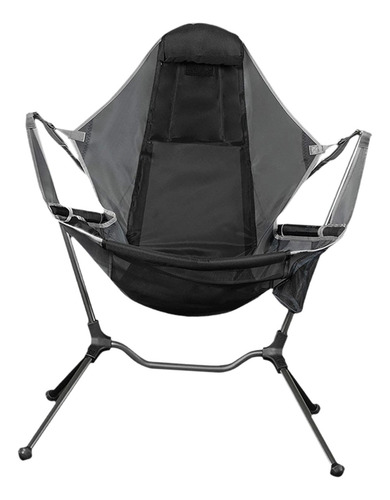 Silla De Hamaca, Silla De Pesca Con Respaldo Alto, Silla