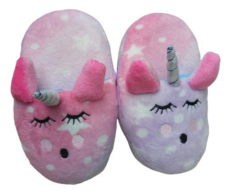 Pantufla Cama Niña Dama Juvenil Pantulfon Unicornio Cerdito