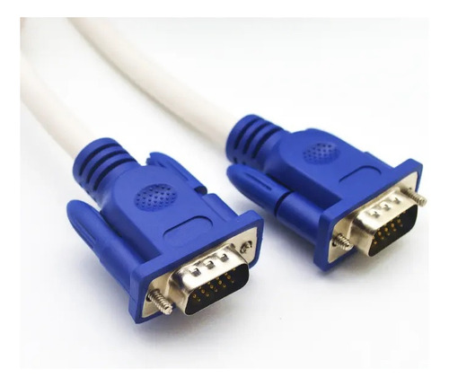 Imagen 2 de 8 de Cable Vga Monitor A Vga Macho Filtro Proyector Notebook Lcd
