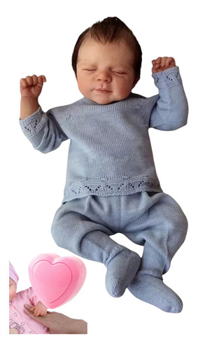 Bebe Reborn Suave (algodón) Original Con Latido De Corazón