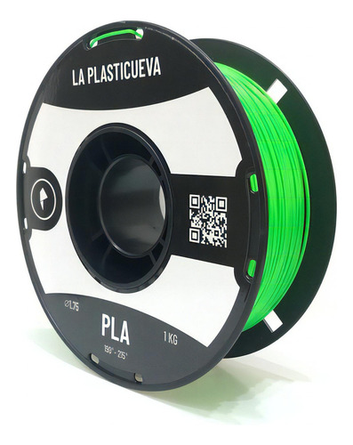 Pla 1.75 1kg Filamento 3d Premium Color Verde Flúo