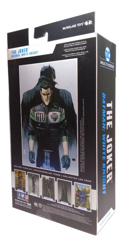 Figura Joker White Knight Mcfarlane Caballero Blanco Dc