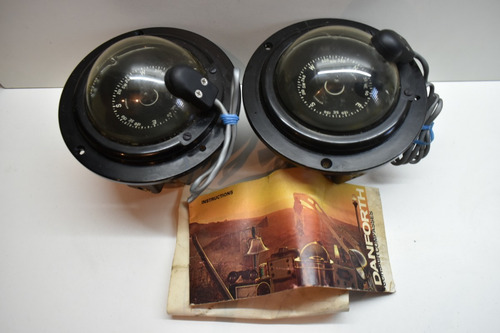 Antiguas Brújulas Compass Danforth Corsair Vinta Embarcación (Usado)