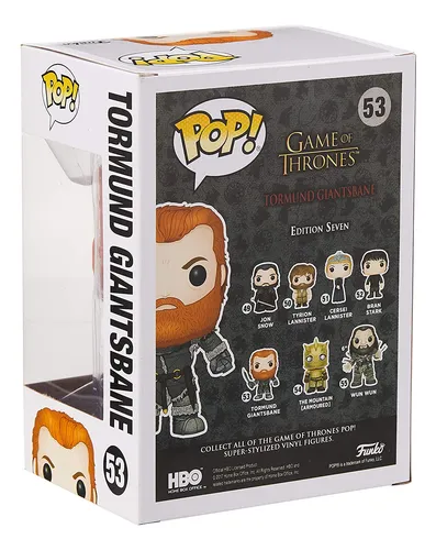 Funko Pop! Game Of Thrones: Tormund Giantsbane Figure #53