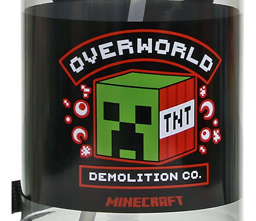 Cantimplora infantil con biberón Minecraft 11711, no tóxica