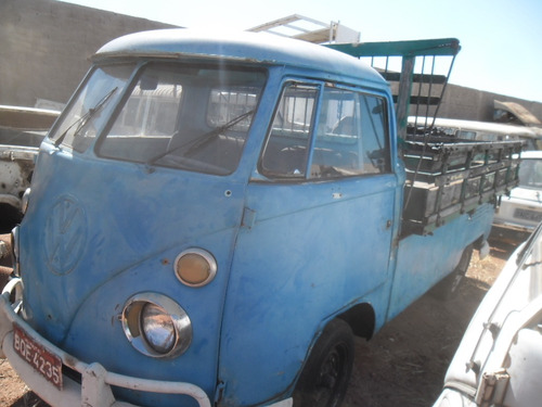Vw Bus Kombi 74 Pick-up Para Restauro Dock 2016 C/ Motor