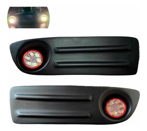 Juego De Bíseles Para Jetta A 4 Color Negro Con Faros De Led