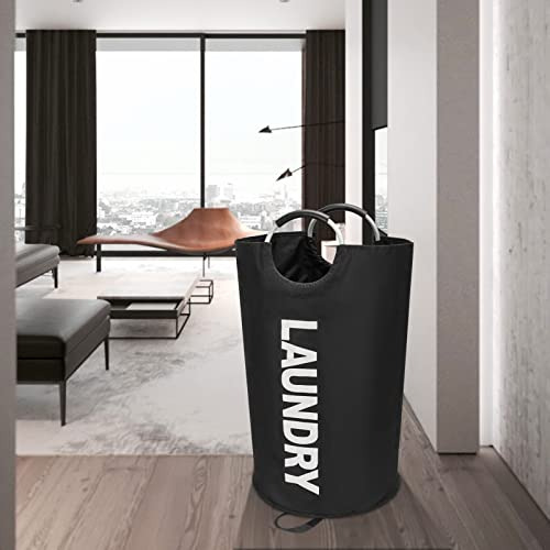 Cesta De Lavandería Extragrande 125 L Alta Impermeable Plega