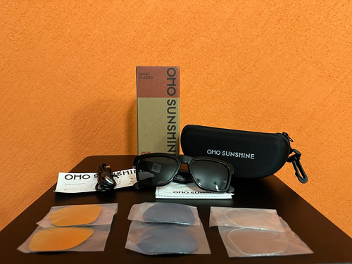 Oho Sunshine Gafas Inteligentes Polarizadas Bluetooth Oho Sunshine Elite Negro A Elegir Negro Negro