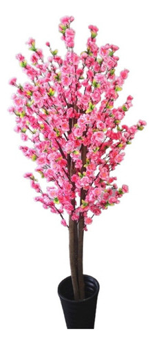 Árbol De Cerezo Rosa Permanente Y Decoración De Jardín [u]