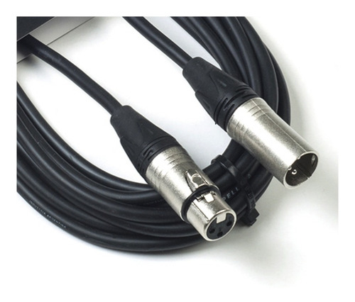Cable Para Micrófono Western Xlr Hembra Xlr Macho De 3mts