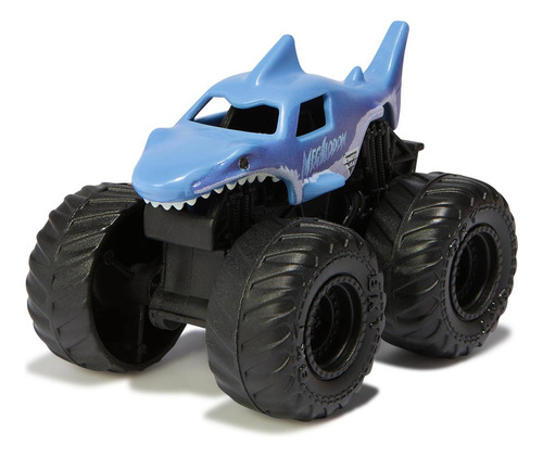 Carrinho Megalodon E Rampa Com Lançador - Monster Jam