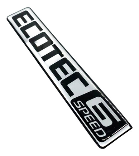 Emblema Ecotec 6 Speed Sonic 12/14 Adesivo Traseiro Resinado
