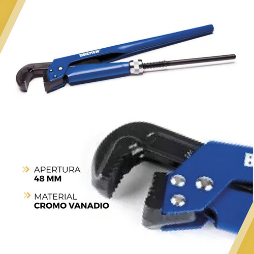 Llave Para Caño 1 1/2 PuLG Stilson Tipo Sueca Bremen® 6678
