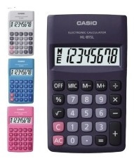 Imagen 1 de 1 de Calculadora De Bolsillo Casio Hl-815-bk