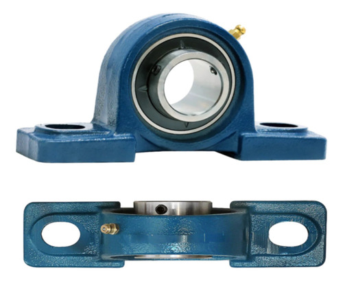 1 Kit Mancal Ucp 207 C/ Rolamento Para Eixo 35mm