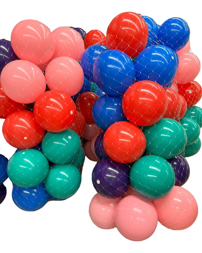50 Pelotas Juguete Niños 8.5 Machuka Lisa Colores Surtidos