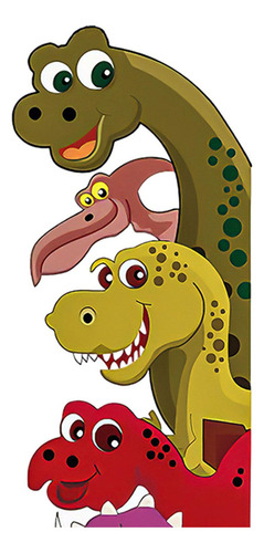Fe Pegatinas De Pared De Dinosaurios De Dibujos Izquierda
