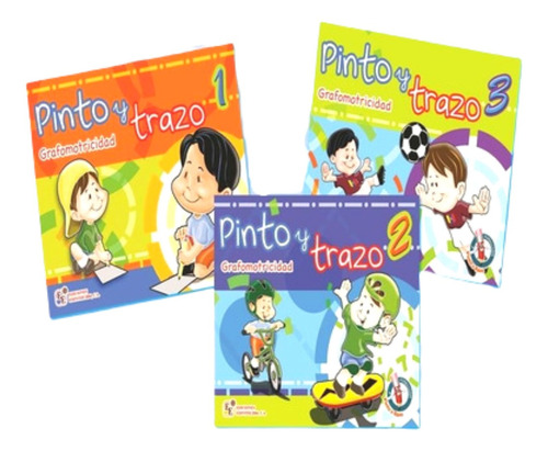 Libro Pinto Y Trazo 3 Grafomotricidad Edinter 2004