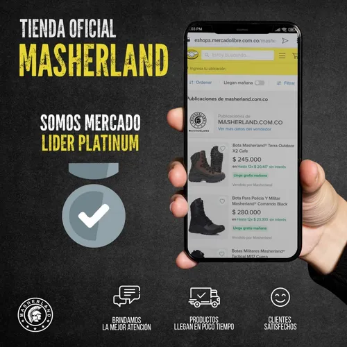 Bota Masherland Velocitor Arena Cuotas sin inter s