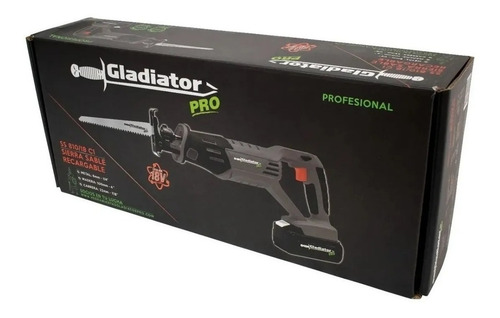 Sierra Sable Recargable Con Batería 18v Gladiator Ss 810/18