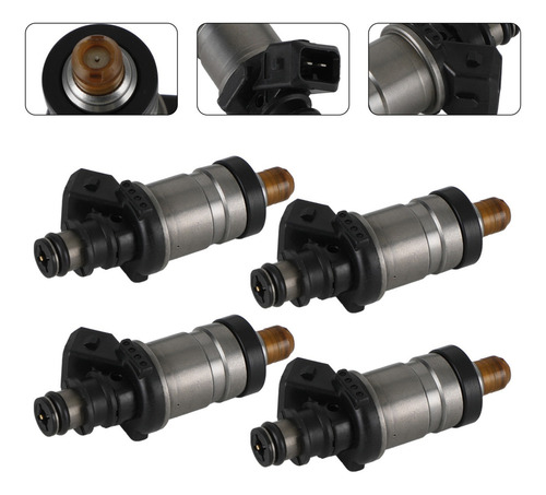 Y1z 4 Fuel Injectors Para Honda Prelude 2.2l Vtec 1993-1996