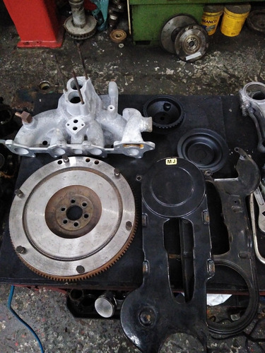 Imagem 2 de 5 de Motor De Chevette 1.6/s Álcool 89 Adiante Revisado!