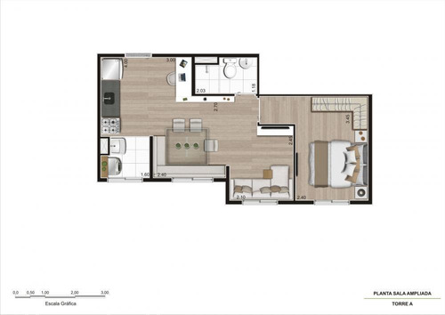 Imagem 27 de 29 de Compre Seu Apartamento Com 37,91 M² No Condomínio Joy Vila Ré Em Vila Ré, São Paulo | Sp. - Apl264492v