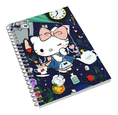 Hello Kitty Tattoo Libreta De Dibujo Pasta Dura
