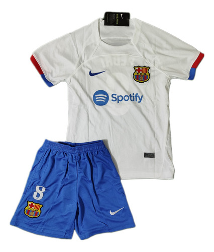 Uniforme De Futbol Del Barcelona De La Liga De Espana