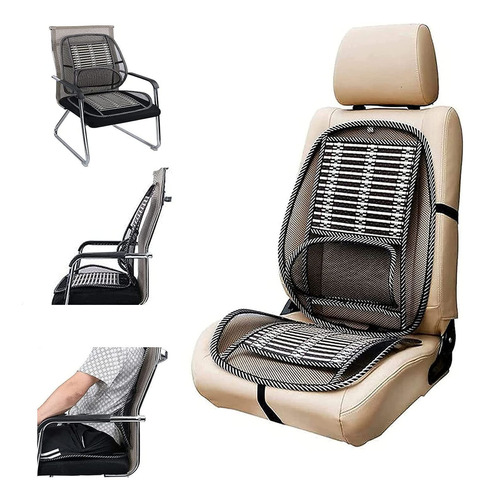 Silla Oficina Para Asiento Automovil Cojin Bambu Viruta