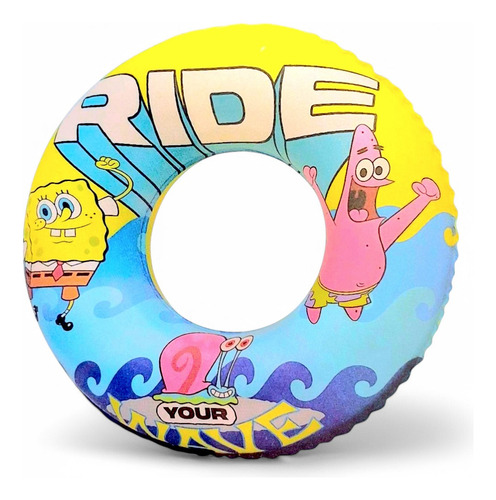 Cyc Salvavidas Inflable Aro Flotador Bob Esponja T380168