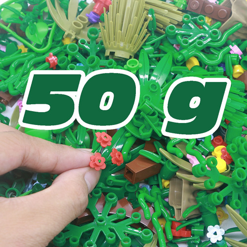Bloques De Plantas Y Flores Compatible Con Lego Ladrillos