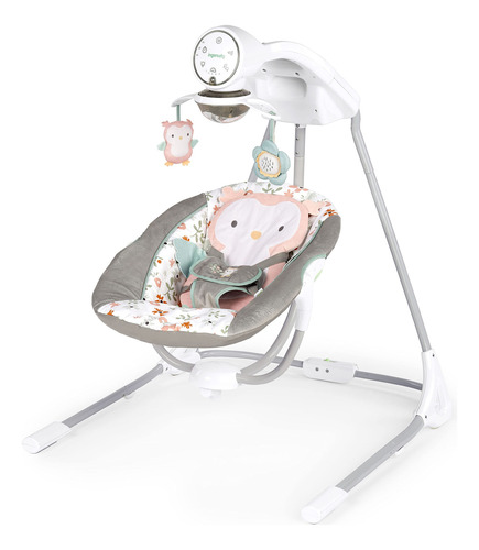 Columpios De Puerta Para Bebe Electrico De Color Rosa