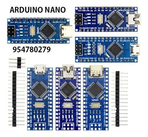 Auduino Nano 3.0 Conector Tipo C.tipo Mini