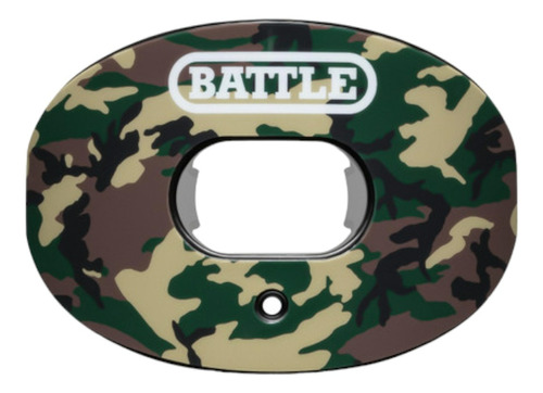 Battle Protector Bucal Chupon Americano Flag  Camo Chrome